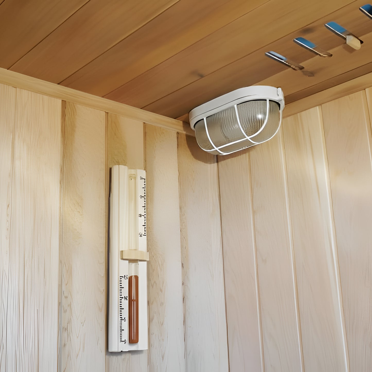 Charleston 4 Person Indoor Traditional Sauna Double Bench